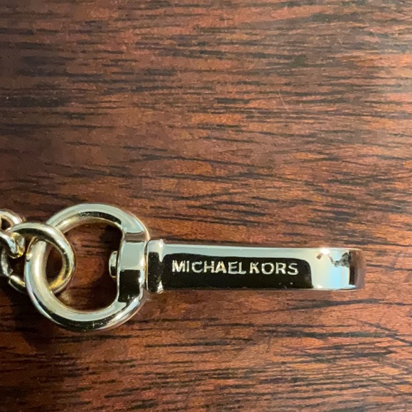 🏆MICHAEL KORS Whitney Small Rainbow Quilted Leather Chain Wallet - Picture 13 of 13